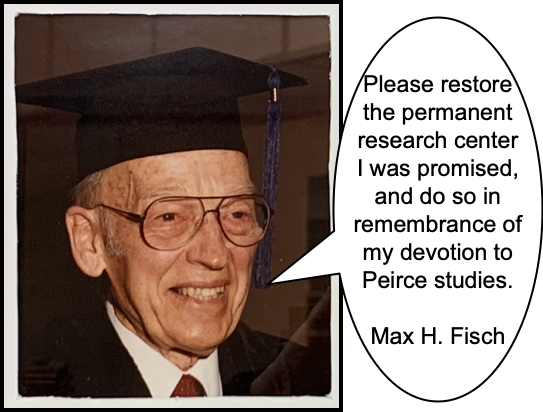picture of Max Fisch asking donors to donate in his remembrance
