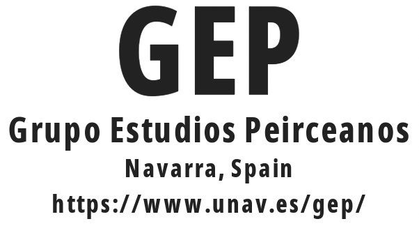 logo of the Grupo Estudios Peirceanos.